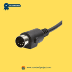 KDH249D 5 pin recliner switch connector plug close up power recliner lift chair cable end motion furniture replacement Number2project