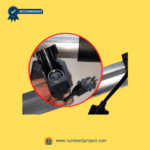 close-up of kaidi kdfsj-190-5-1 linear actuator showing round gear connection port and mounting bracket detail for power recliner motor assembly