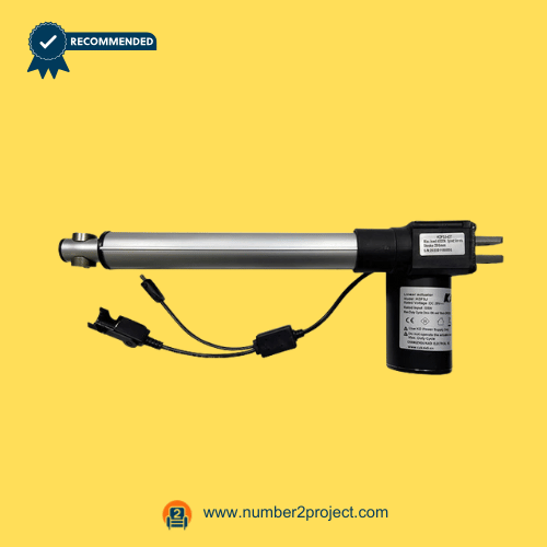 Kaidi KDFSJ-427 Linear Actuator Motor Assembly for Recliner & Lift Chair kaidi kdfsj-427 linear actuator motor assembly for recliner and lift chair with wiring harness and mounting ends