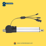 kaidi kdfsj-478-1 linear actuator for recliner and lift chair with integrated wiring harness and connector ports