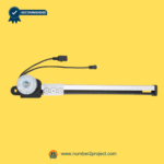 kaidi kdpt007-191n linear actuator stroke rail with motor head and connector cable for power recliner and lift chair replacement