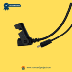 close-up of kaidi kdpt007-204n linear actuator cable and clevis-style connector used for power recliner and lift chair assembly