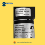 close-up label of kaidi kdpt007-204n linear actuator showing max load 800n stroke 326mm and motor specifications for recliner lift chair