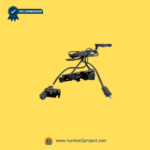 Close-up of the electrical harness on the Kaidi KDPT007-281 featuring the standard 2-pin power connection and the 5-pin female hand control socket number2project sofa and recliner expert.