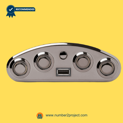 MLSK35-D(R) Five-Button Power Recliner Chair Switch with USB Port – Front View MLSK35-D(R) five button recliner switch with USB power recliner chair controller close up electric motion furniture Number2project