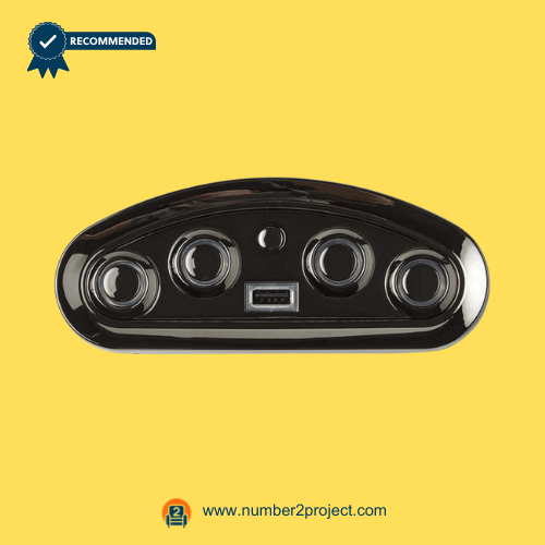 five button recliner switch with USB charging port MLSK35-G26 LSF 5 pin power recliner lift chair control close up Number2project