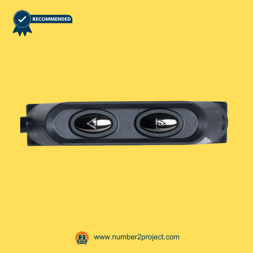 two button sectional recliner switch for armless middle seat MLSK36-A1 L power seat control close up Number2project