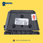 MLSK36-A1 L sectional recliner switch rear label showing DC 29V input orientation arrow power seat control Number2project