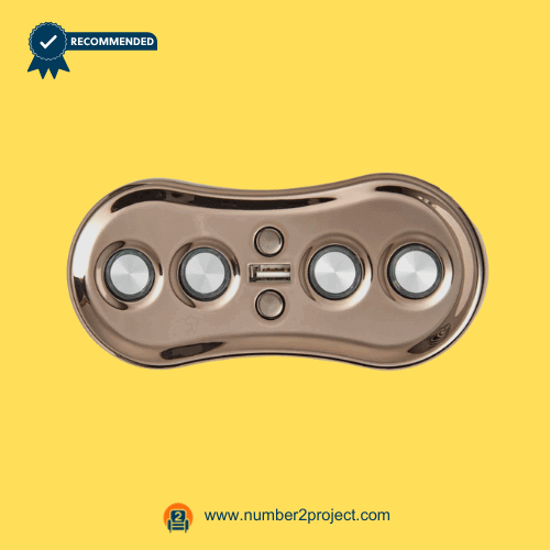 six button recliner switch with USB charging port MLSK46-C L 5 pin power recliner lift chair control close up Number2project