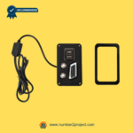 MLSK59-B1 LSF four button recliner switch with dual USB complete cable assembly and mounting frame power recliner control Number2project