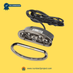 mulin ac035-2mb-2uq02 lsf 5-button power recliner switch angled view with chrome trim ring usb charging port number2project