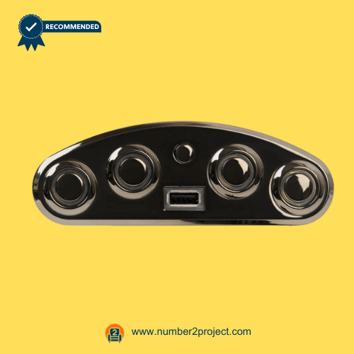 five button recliner switch with USB charging port Mulin MLSK35-G6 LSF 5 pin power recliner lift chair control close up Number2project