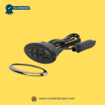 7-button recliner and lift chair control switch with headrest lumbar home functions USB charging port wired cable chrome trim ring motion furniture controller Number2project