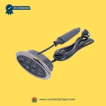 7-button recliner and lift chair control switch with headrest lumbar functions USB charging port wired cable close up motion furniture controller Number2project