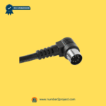 okin 7-pin male connector right angle close up recliner switch cable plug power recliner control connector Number2project