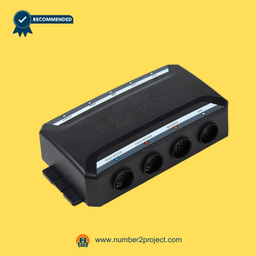 OKIN Control Box CB1522 CB.15.22.18A H for Adjustable Bed Bases – OEM Replacement Unit OKIN control box CB1522 CB.15.22.18A H for adjustable bed base showing head, foot, and handset ports, OEM replacement – sold by Number2project Sofa and Recliner Repair Experts