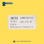 OKIN JLDK.12.01.06 lever recliner switch rear label showing DC 24V 2A specification manufacturer identification Number2project