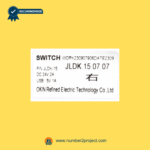 OKIN JLDK.15.07.07 recliner and lift chair switch specification label close up showing DC 24V 2A and USB 5V 1A ratings motion furniture control part Number2project