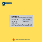 OKIN JLDK.15.08.20-1 recliner switch specification label close up showing DC 29V 2A and USB 5V 2A power ratings motion furniture control part Number2project
