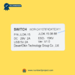 OKIN JLDK.15.08.88 recliner lift chair switch specification label showing DC 29V input USB 5V 2A output and ESD rating Number2project