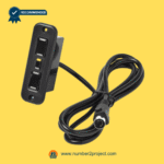 OKIN JLDK.15.11.09 middle seat recliner switch angled view with attached cable armless sectional power recliner control Number2project