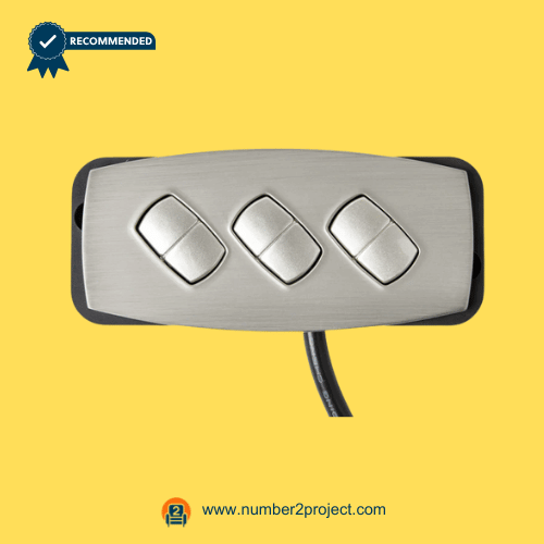 okin jldk 17 02 08 six button recliner switch front view brushed metal finish 7-pin power recliner control Number2project