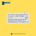 okin jldk 17 04 26a recliner switch identification label close up showing chair controller part number dc input usb output specifications Number2project