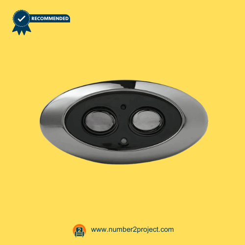 okin jldk 20 02 02 two button recliner lift chair switch front view oval chrome trim power recliner control Number2project