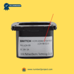 okin jldk 59 02 01 recliner switch identification label close up showing model part number and electrical rating power recliner component Number2project