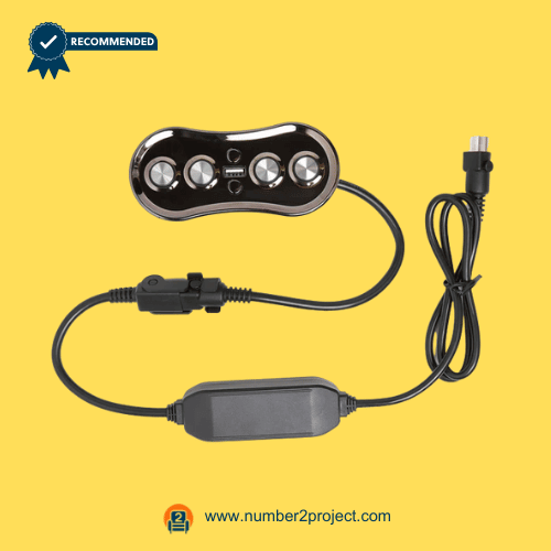 okin jldk 60 06 01 6-button recliner lift chair switch with usb charging port hand control with cable and inline power module motion furniture controller Number2project