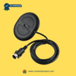 oval 2-button recliner switch angled view with attached cable and 5-pin male connector usb charging port power recliner lift chair control Number2project