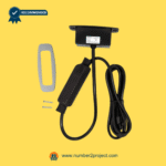 power recliner hand pendant control switch assembly with wired cable mounting plate and screws electric recliner and lift chair controller close up motion furniture replacement part Number2project