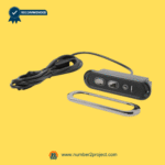 5 button recliner switch with USB charging port backlit oval control panel mounting bezel and wired cable RMT 23300507X000 Number2project