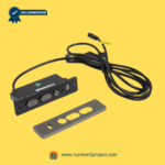 RMT R22231010050 5-button recliner and lift chair side control switch assembly with USB charging port wiring cable and mounting bezel close up Number2project