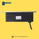 RMT R22231010101 recliner side switch rear housing label close up showing part number and wiring exit motion furniture control part Number2project