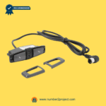 RMT WPS2C10039(L) recliner and lift chair control switch assembly with USB charging port 5-pin cable and mounting bezels close up motion furniture replacement part Number2project