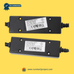 RMT WPS4C10025 recliner switch control module labels close up showing input output ratings CE FCC RoHS certification motion furniture controller Number2project