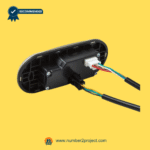 Rear wiring view of KDH114-003 2-button recliner switch showing internal connector ports and cable connections Number2project – Sofa & Recliner Repair Experts