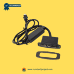 SMT-S41404R recliner and lift chair control switch assembly with USB control module wiring cable and mounting bezel close up motion furniture replacement part Number2project