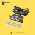 SMT-S41901 recliner and lift chair control switch assembly with USB control module wiring cable and mounting bezel close up motion furniture replacement part Number2project