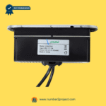 rear housing of 8-button recliner lift chair switch with USB-C power module eMoMo HX90TU2 close up motion furniture controller Number2project