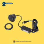 5-button black round power recliner control switch assembly with USB port inline control module cable and mounting ring eMoMo K20N2CL close up motion furniture controller Number2project