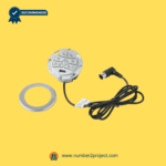 7-button silver round power recliner control switch assembly with USB port cable and mounting ring eMoMo K3024HL(S)-1 close up motion furniture controller Number2project