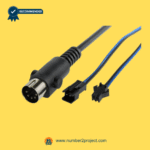 5-pin recliner control cable with dual signal connectors close up motion furniture wiring harness Number2project