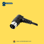 5-pin right angle recliner power cable connector close up motion furniture power plug Number2project