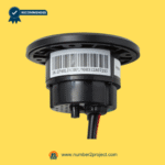 recliner control switch rear housing with serial number label eMoMo RemoP40L round power recliner control back view motion furniture controller Number2project