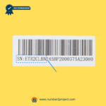 recliner switch serial number barcode label close up eMoMo TR2CLTRCLB 7N power recliner hand control identification Number2project