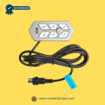 eMoMo TRGI TRGIN seven button recliner switch with USB charging port and 5 pin control cable Number2project sofa and recliner repair