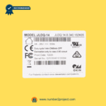 OKIN JLDQ.14.B.340.182K05 — Linear Actuator Identification Label & Specifications