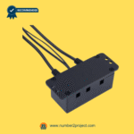 Angled rear view of JCT ICHLR control box junction box showing multiple wiring exits and housing design for power recliner chair systems, OEM replacement – sold by Number2project Sofa and Recliner Repair Experts